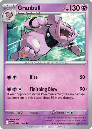 Granbull (38) [ME02: Phantasmal Flames]