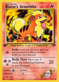 Blaine's Growlithe (62) [Gym Challenge] 1st Edition