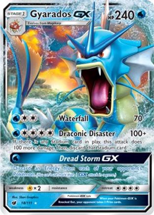 Gyarados GX (18) [SM - Crimson Invasion] Holofoil