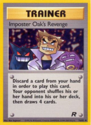 Imposter Oak's Revenge (76) [Team Rocket] Unlimited