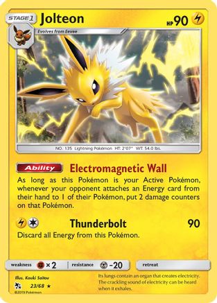 Jolteon (23) [Hidden Fates]