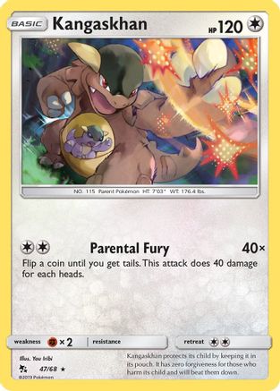 Kangaskhan (47) [Hidden Fates]