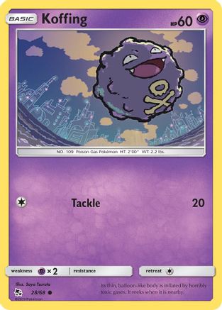 Koffing (28) [Hidden Fates]