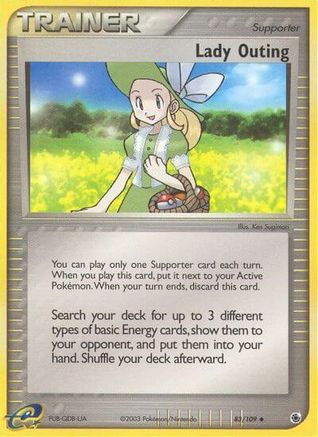 Lady Outing (83) [Ruby and Sapphire] Reverse Holofoil