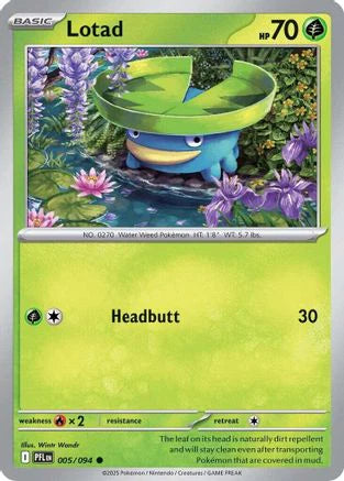 Lotad (5) [ME02: Phantasmal Flames]