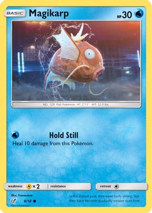 Magikarp (Holo Common) (8) [Detective Pikachu] Holofoil