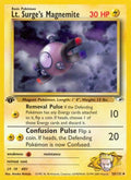 Lt. Surge's Magnemite (50) (50) [Gym Heroes] 1st Edition