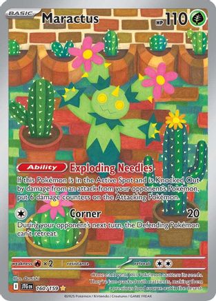 Maractus - 160/159 (160) [SV09: Journey Together] Holofoil