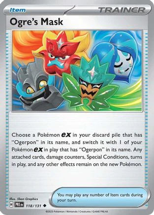 Ogre's Mask (118) [SV: Prismatic Evolutions]