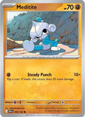 Meditite (99) [SV10: Destined Rivals] Reverse Holofoil