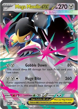 Mega Mawile ex - 094/132 (94) [ME01: Mega Evolution] Holofoil