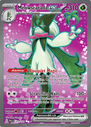Meowscarada ex - 231/193 (231) [SV02: Paldea Evolved] Holofoil