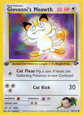 Giovanni's Meowth (74) (74) [Gym Challenge] 1st Edition