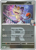 Team Rocket's Meowth (Team Rocket) (161) [ME: Ascended Heroes] Reverse Holofoil