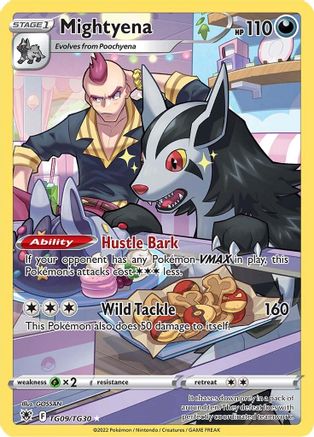 Mightyena (TG09) [SWSH10: Astral Radiance Trainer Gallery] Holofoil