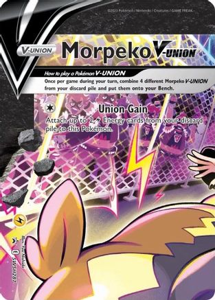 Morpeko V-Union - SWSH287 (SWSH287) [SWSH: Sword & Shield Promo Cards] Holofoil