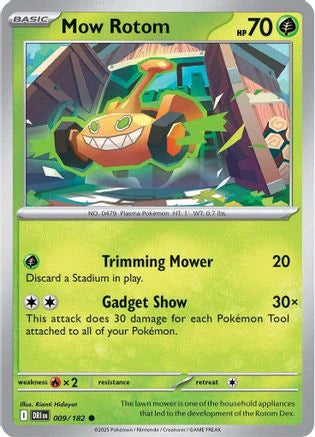 Mow Rotom (9) [SV10: Destined Rivals] Reverse Holofoil