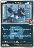Team Rocket's Murkrow (Team Rocket) (126) [ME: Ascended Heroes] Reverse Holofoil