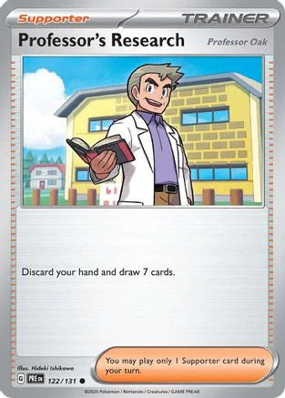 Professor's Research [Professor Oak] (122) [SV: Prismatic Evolutions]