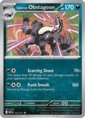 Galarian Obstagoon - 132/217 (132) [ME: Ascended Heroes]