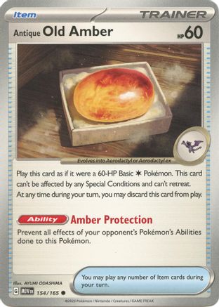 Antique Old Amber (154) [SV: Scarlet & Violet 151]