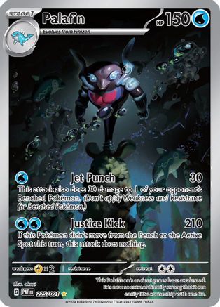 Palafin - 225/091 (225) [SV: Paldean Fates] Holofoil