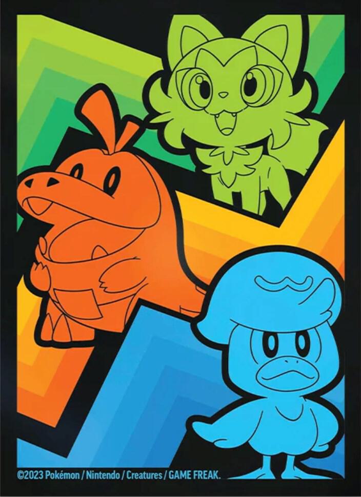 Pokemon Paldea Evolved sleeves (65 count)