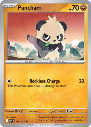 Pancham (115) [ME: Ascended Heroes]