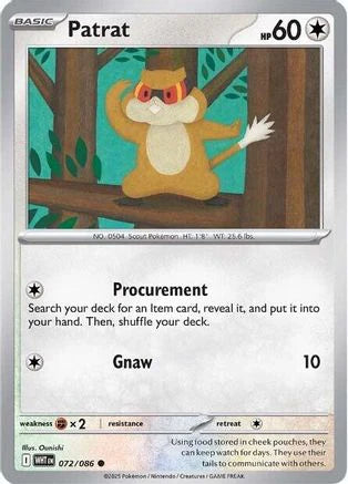 Patrat (72) [SV: White Flare]