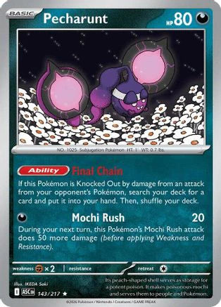 Pecharunt (143) [ME: Ascended Heroes] Holofoil