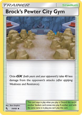 Brock's Pewter City Gym (54) [Hidden Fates]