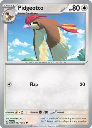 Pidgeotto (17) [SV: Scarlet & Violet 151]