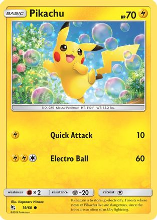 Pikachu (19) [Hidden Fates]