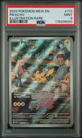 2023 POKEMON MEW EN-151 #173 PIKACHU ILLUSTRATION RARE PSA 9