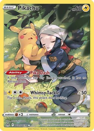 Pikachu (TG05) [SWSH11: Lost Origin Trainer Gallery] Holofoil