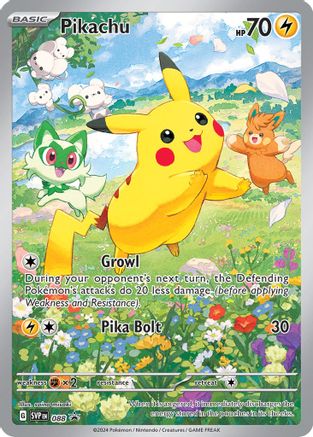 Pikachu - 088 (88) [SV: Scarlet & Violet Promo Cards] Holofoil
