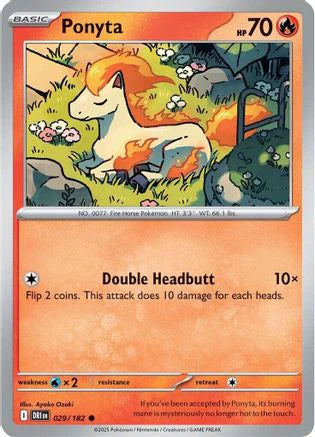 Ponyta (29) [SV10: Destined Rivals] Reverse Holofoil
