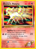 Blaine's Ponyta (63) [Gym Heroes] 1st Edition