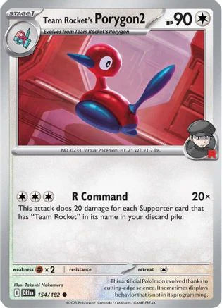 Team Rocket's Porygon2 (154) [SV10: Destined Rivals]