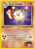 Brock's Primeape (35) [Gym Challenge] 1st Edition