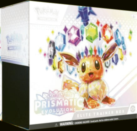 Pokemon Prismatic Evolutions Elite Trainer Box