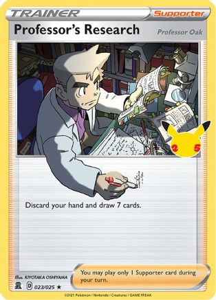Professor's Research (23) [Celebrations] Holofoil