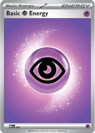 Basic Psychic Energy - 005 (5) [MEE: Mega Evolution Energies] Reverse Holofoil