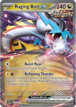 Raging Bolt ex - 123/162 (123) [SV05: Temporal Forces] Holofoil
