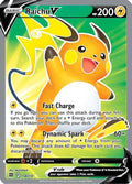 Raichu V (Full Art) (158) [SWSH09: Brilliant Stars] Holofoil