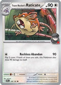 Team Rocket's Raticate - 148/182 (148) [SV10: Destined Rivals]