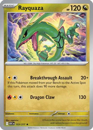 Rayquaza (153) [ME: Ascended Heroes] Holofoil