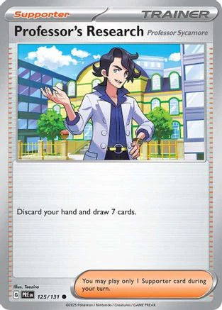 Professor's Research [Professor Sycamore] (125) [SV: Prismatic Evolutions]