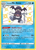 Galarian Mr. Rime (SV021) [Shining Fates: Shiny Vault] Holofoil