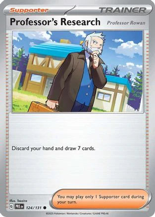 Professor's Research [Professor Rowan] (124) [SV: Prismatic Evolutions]